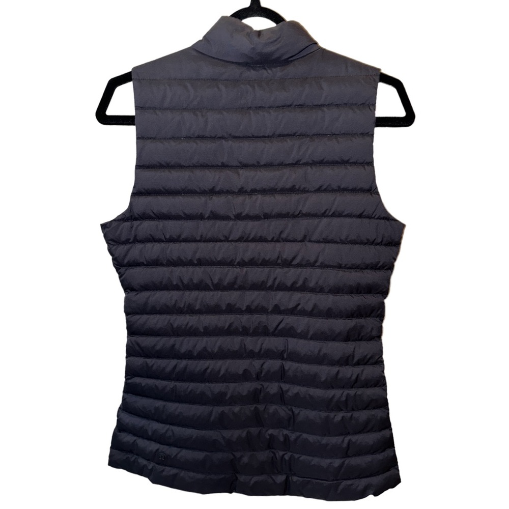 NWOT LULULEMON Pack It Down Black Goose Down Pufffer Vest Jacket Size 6 - Picture 8 of 15